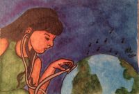 The Earth has music